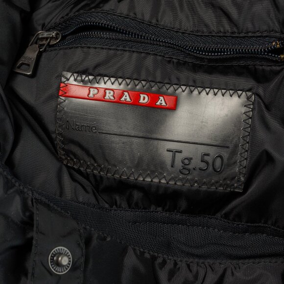 Prada Gore-Tex Black & Grey Down-Filled Winter Jacket - Picture 11 of 16